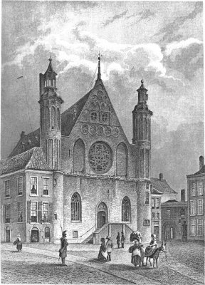 's-Gravenhage - het oude grafelijke slot op het binnenhof
